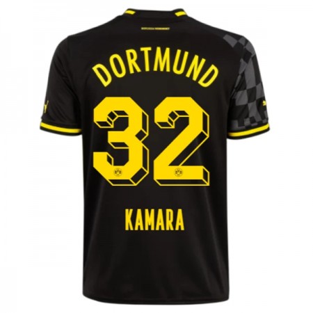 Virallinen pelipaita BVB Borussia Dortmund Kamara 32 Vieras 2022-23 Lyhythihainen - Miesten